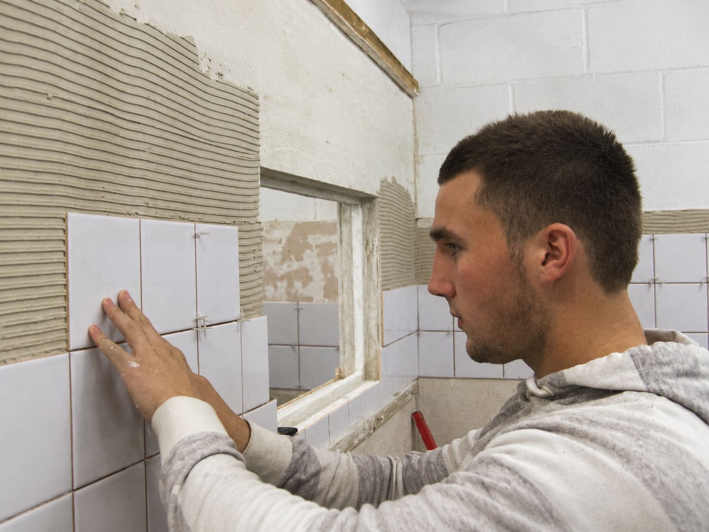 Joe, age 16, starting out as a labourer